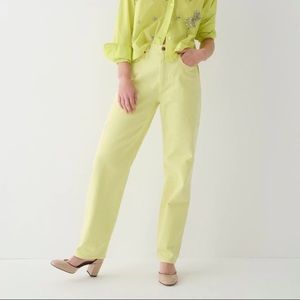 J.Crew Slouchy-straight garment-dyed dad jean